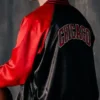 1966 Statement Chicago Bulls Red and Black Jacket