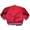 Exclusive Cleveland Cavaliers Red Satin Bomber Jacket