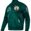 Boston Celtics Modern Originals Green Satin Jacket