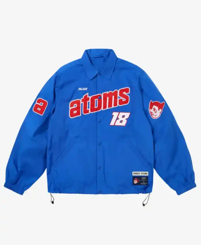 Palace x Sankei Atoms Blue Coach Jacket