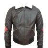 Dc Bombshells Harley Quinn Shearling Leather Jacket