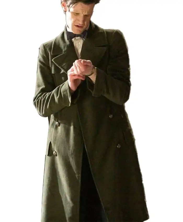 11th Doctor Who Green Coat