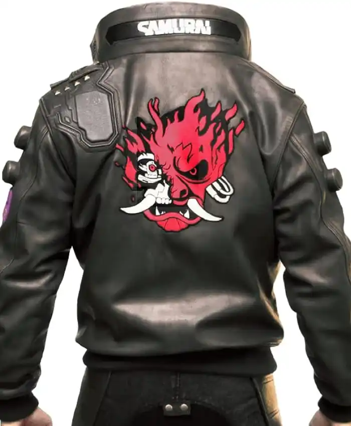 Video Game Cyberpunk 2077 Samurai Bomber Jacket