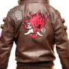 Video Game Cyberpunk 2077 Samurai Bomber Jacket