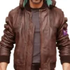 Video Game Cyberpunk 2077 Samurai Bomber Jacket