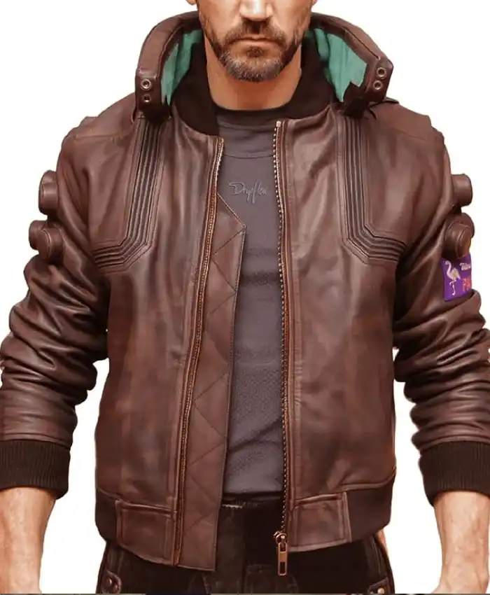 Video Game Cyberpunk 2077 Samurai Bomber Jacket