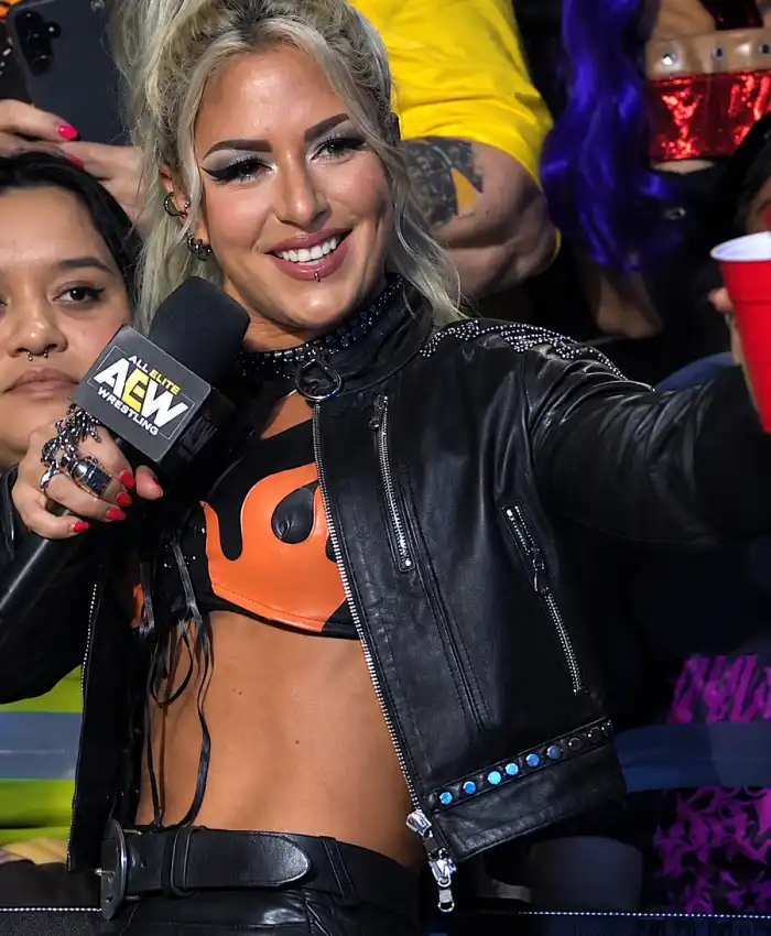 AEW Dynamite Thekla Kaischauri Black Jacket