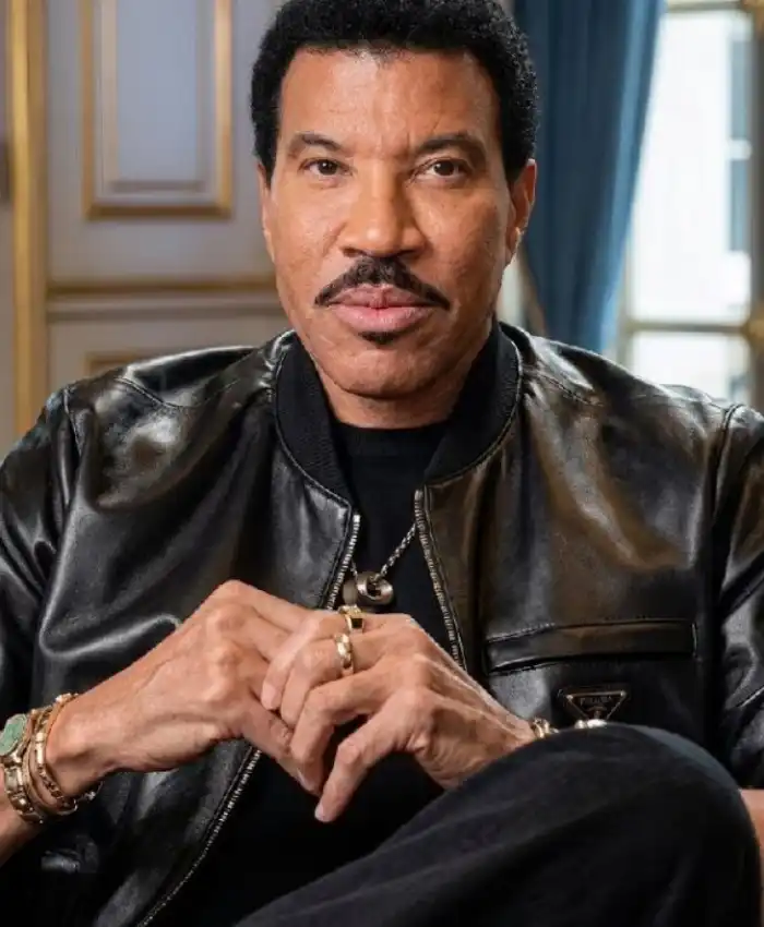 American Idol 2026 Lionel Richie Leather Bomber Jacket