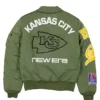 Kansas City Chiefs Show Me State MA-1 Flight Jacket