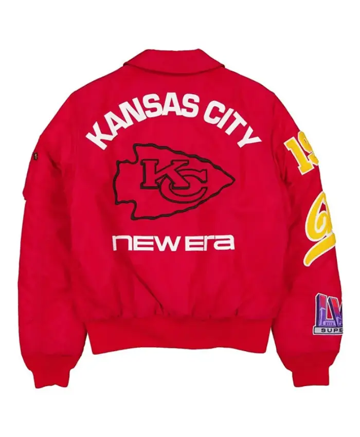 Kansas City Chiefs Show Me State MA-1 Flight Jacket