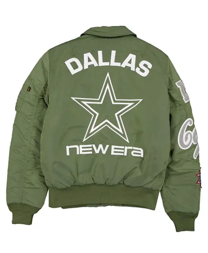 Dallas Cowboys MA-1 Bomber Flight Jacket