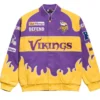 Minnesota Vikings Chalk Line Premium Racing Jacket