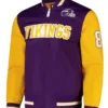 Minnesota Vikings Randy Moss Purple Satin Full-Zip Jacket