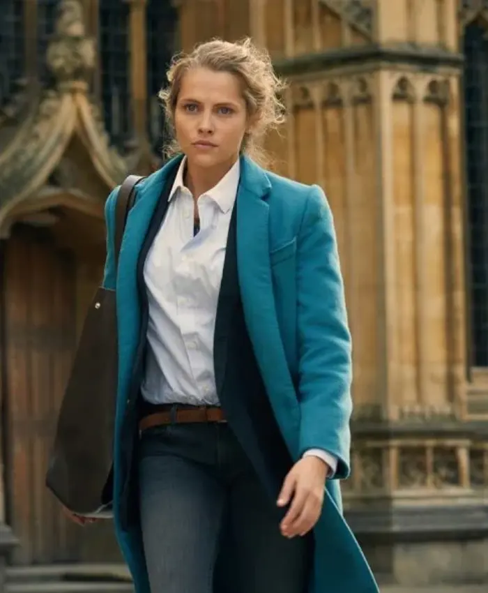 A Discovery of Witches Teresa Palmer Long Coat