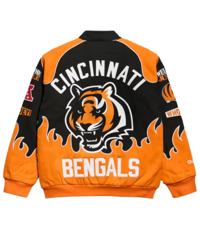 Cincinnati Bengals Chalk Line Premium Racing Jacket