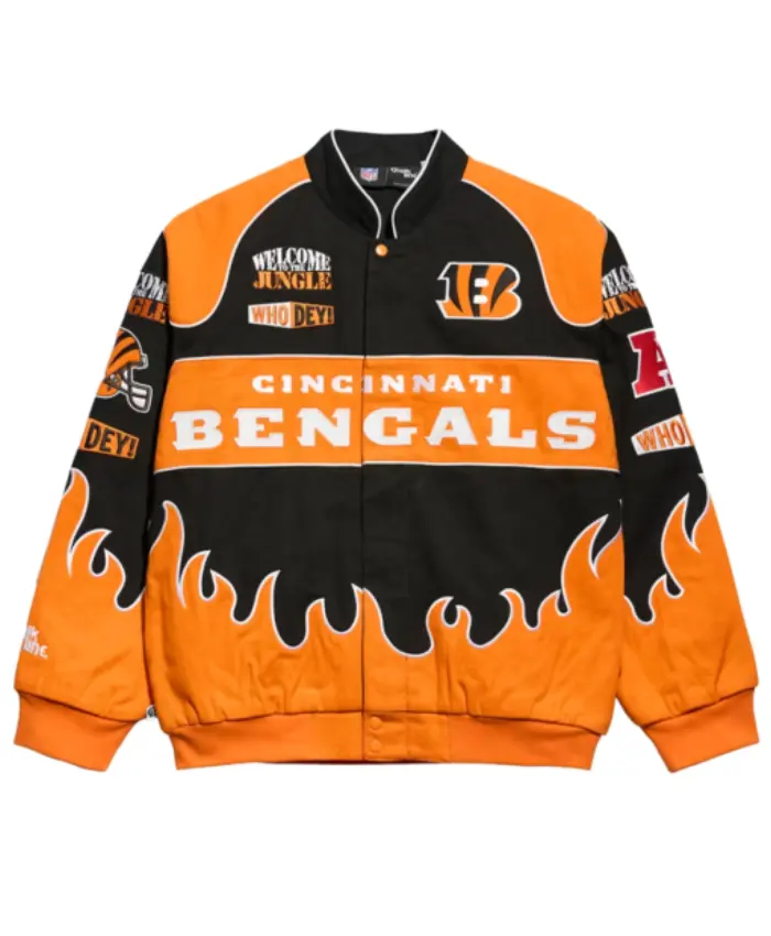 Cincinnati Bengals Chalk Line Premium Racing Jacket