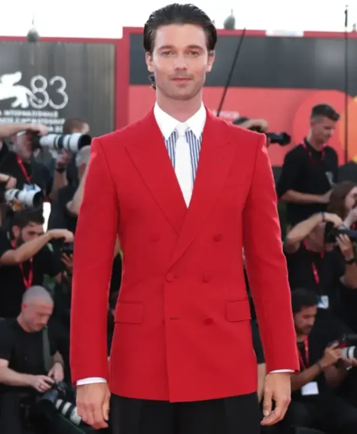 Patrick Schwarzenegger Venice Film Festival Blazer