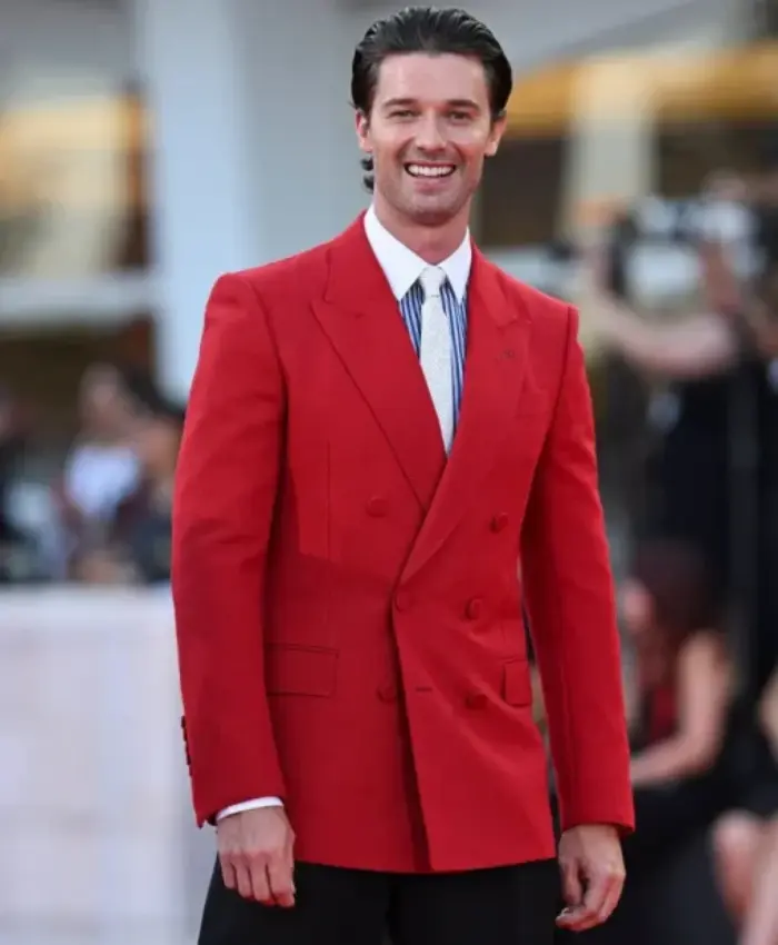Patrick Schwarzenegger Venice Film Festival Blazer