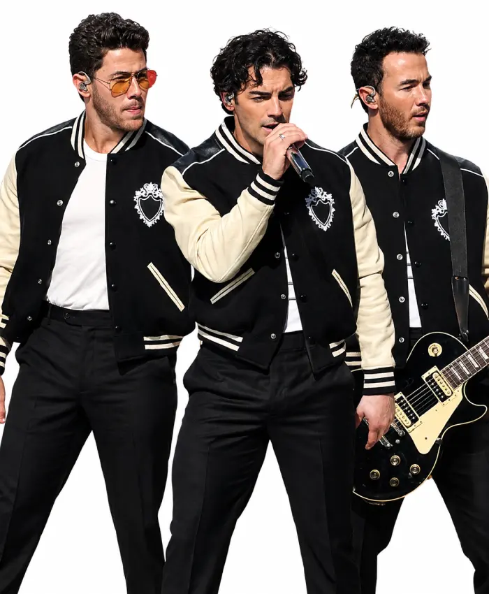 Halftime Show Jonas Brothers Varsity Jacket