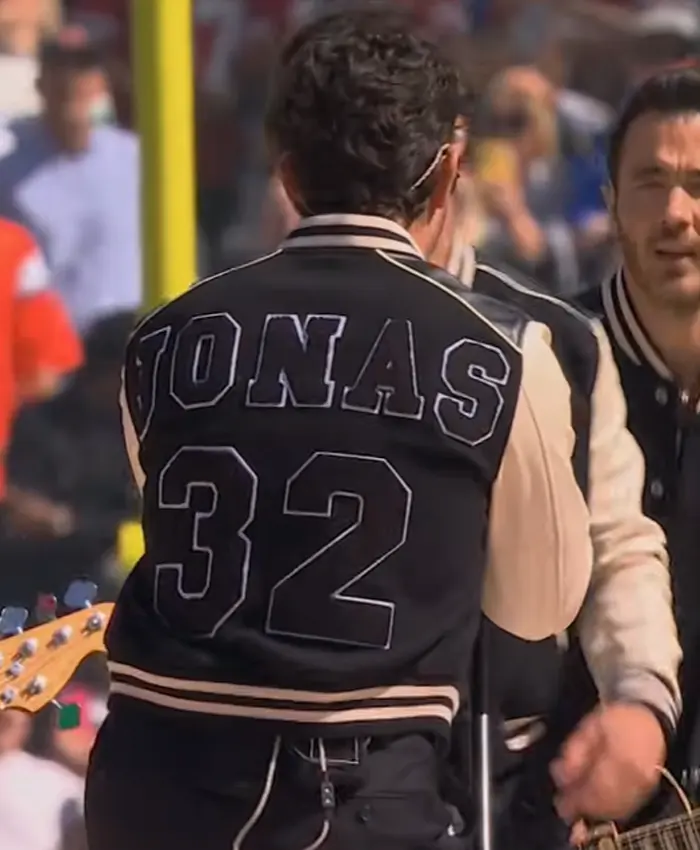 Halftime Show Jonas Brothers Varsity Jacket