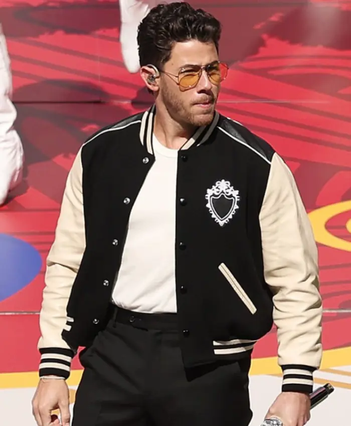 Halftime Show Jonas Brothers Varsity Jacket