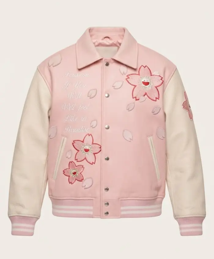 Chris Brown Cherry Blossom Jacket