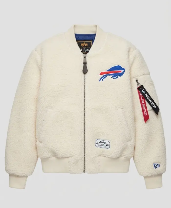 Alpha x New Era MA-1 Sherpa Flight Jacket