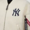 Alpha x New Era MA-1 Sherpa Flight Jacket