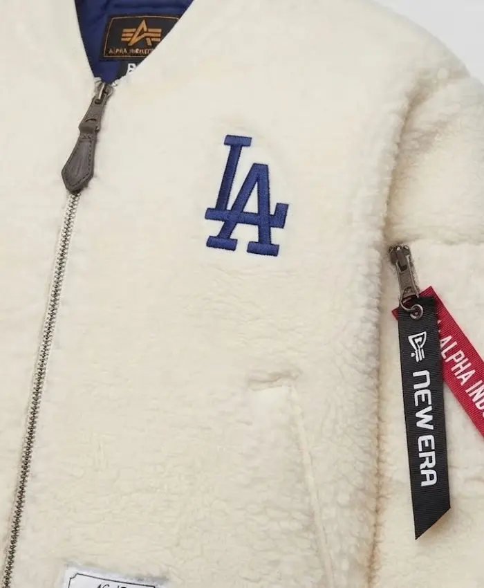 Alpha x New Era MA-1 Sherpa Flight Jacket