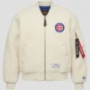 Alpha x New Era MA-1 Sherpa Flight Jacket