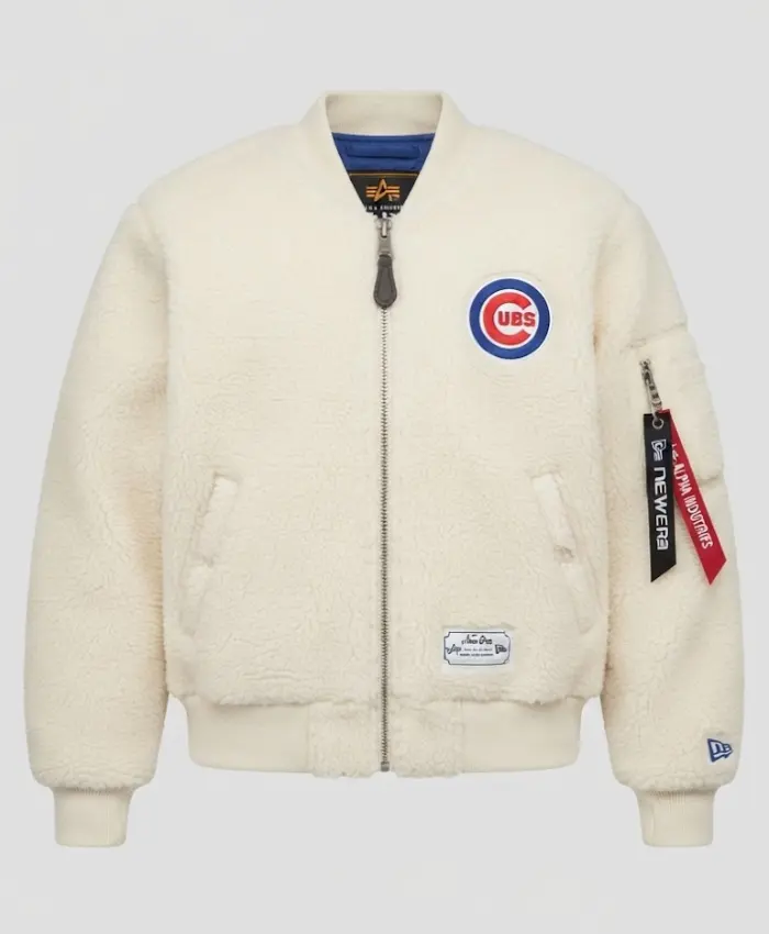 Alpha x New Era MA-1 Sherpa Flight Jacket