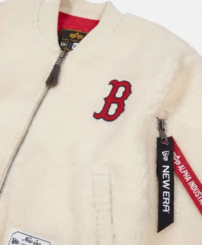 Alpha x New Era MA-1 Sherpa Flight Jacket