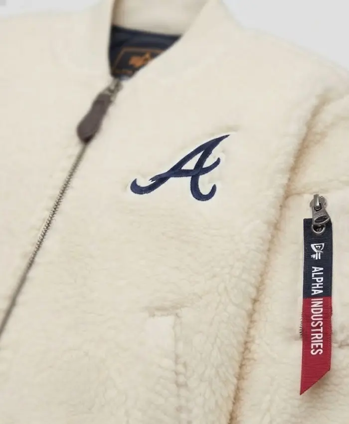 Alpha x New Era MA-1 Sherpa Flight Jacket