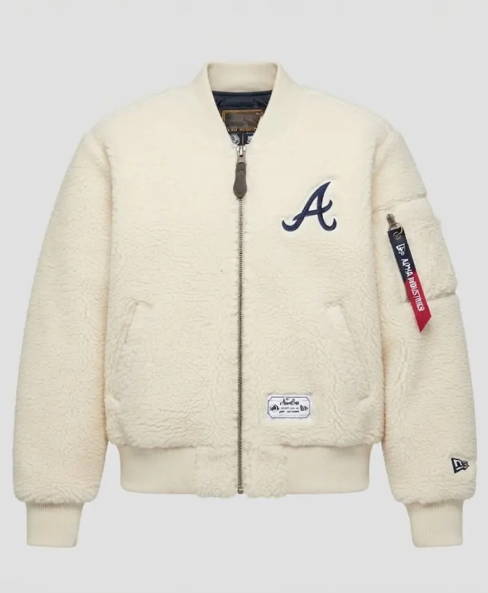 Alpha x New Era MA-1 Sherpa Flight Jacket