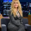 The Tonight Show Starring Jimmy Fallon Nicole Kidman Grey Blazer