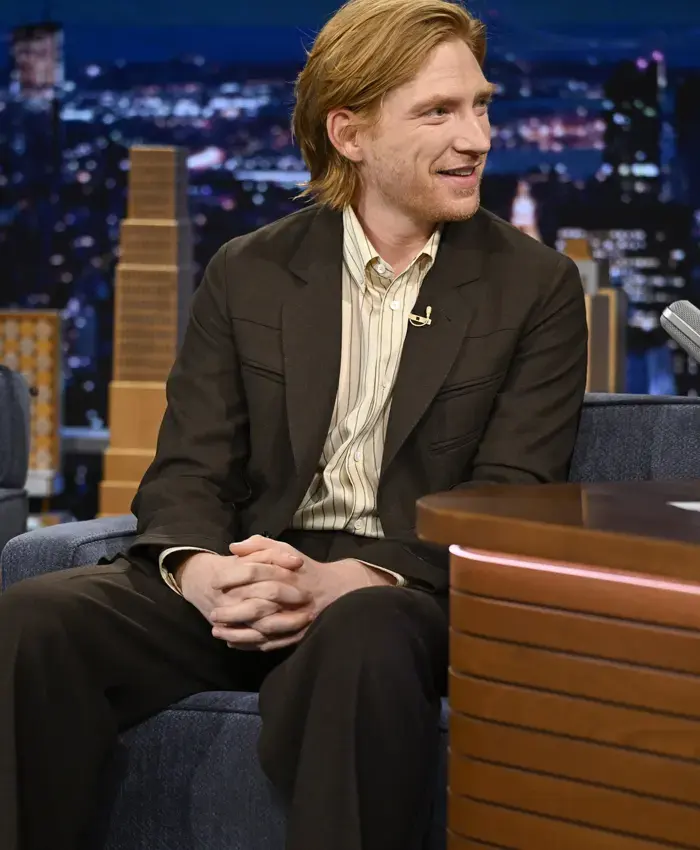 The Tonight Show Domhnall Gleeson Black Blazer