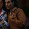 Ted Lasso S04 Margy El Sherif Brown Suede Jacket