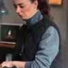 Ted Lasso S04 Alice Chilton Black Quilted Vest