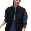 Ted Lasso S04 Alice Chilton Black Quilted Vest
