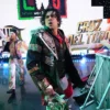 Joaquin Wilde Triplemania 34 Night 1 Blazer Coat