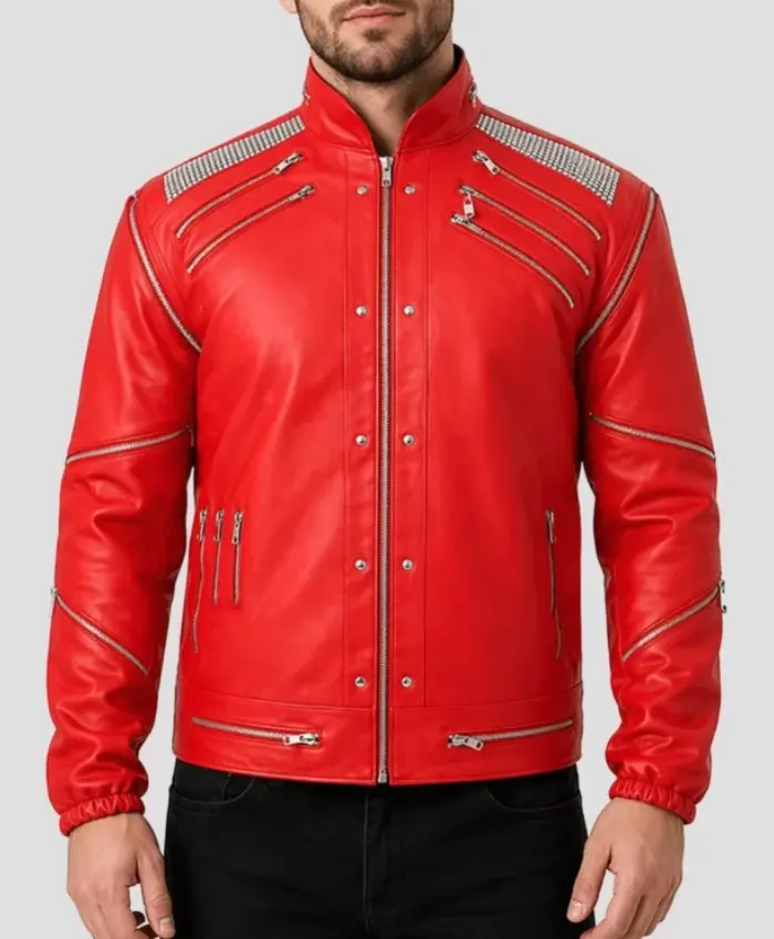 Michael Jackson Beat It Leather Jacket
