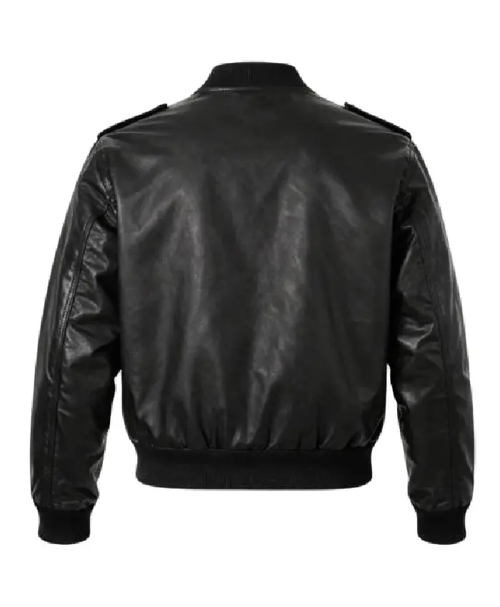 Men’s USAF A-2 Military Leather Bomber Jacket