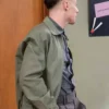 Abbott Elementary Jacob Hill Green Cotton Jacket