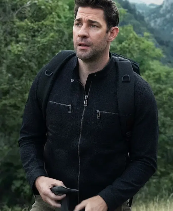 John Krasinski Tom Clancy’s Jack Ryan S03 Black Jacket