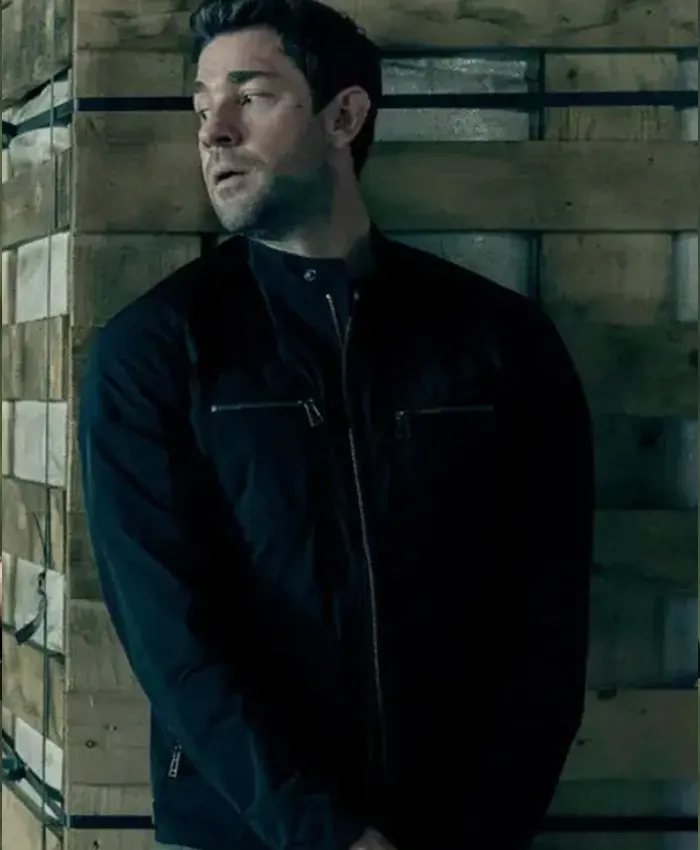 John Krasinski Tom Clancy’s Jack Ryan S03 Black Jacket