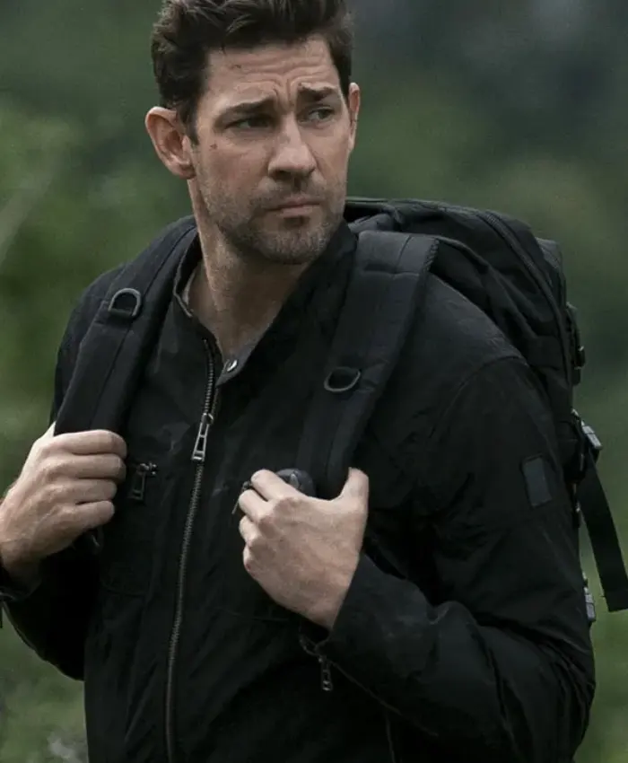 John Krasinski Tom Clancy’s Jack Ryan S03 Black Jacket