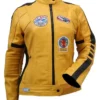 Kill Bill (Movie 2003) The Bride Yellow Motorcycle Jacket