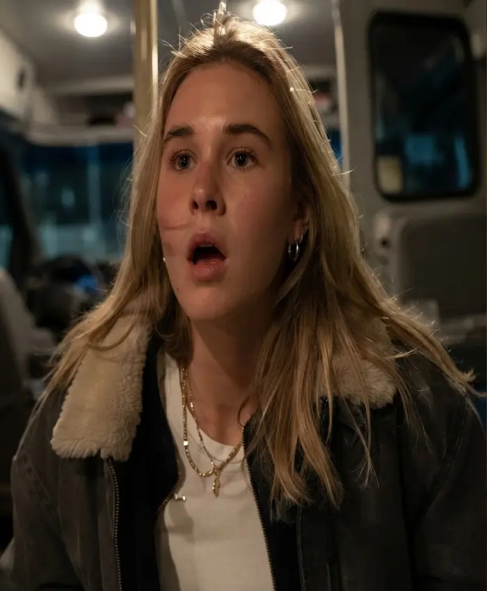 Scream 7 Isabel May Green Bomber Jacket