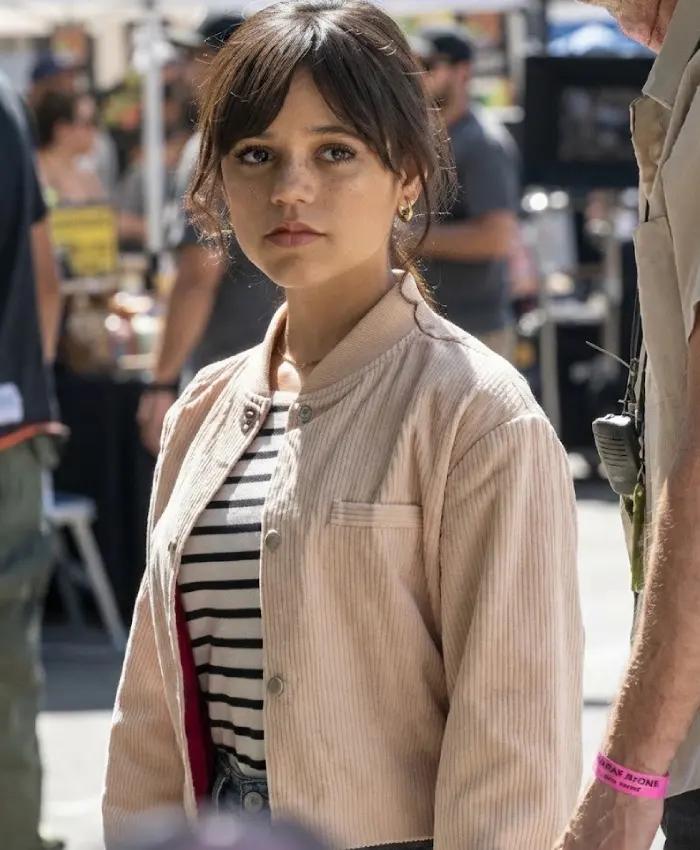 Scream VI 2023 Jenna Ortega Corduroy Jacket