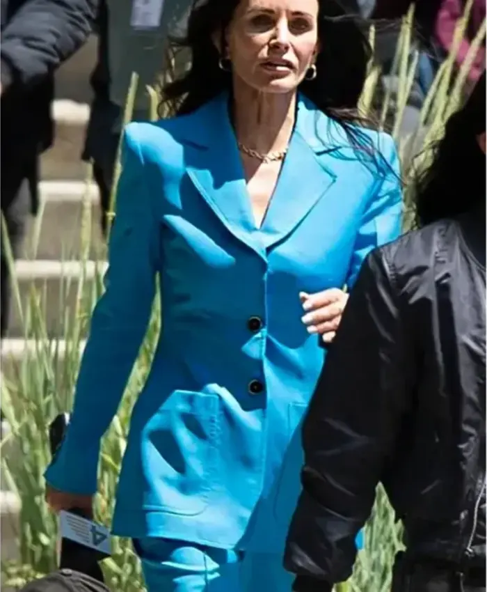 Scream 6 Gale Weathers Blue Suit